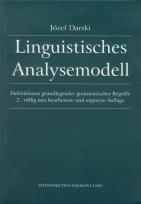 Okładka książki Linguistisches Analysemodell