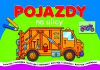 Okładka książki Malowanki - Pojazdy na ulicy