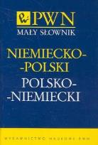 Okładka książki Mały słownik niemiecko-polski polsko-niemiecki.