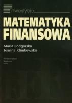 Okładka książki Matematyka finansowa
