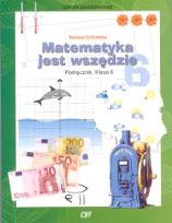 Okładka książki Matematyka jest wszędzie 6 ćwiczenia