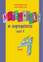 Okładka książki Matematyka w segregatorze 4 Podręcznik Część 2