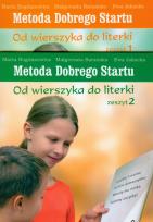 Okładka książki Metoda Dobrego Startu- Od wierszyka do literki 1-2