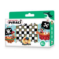 Opakowanie Mini warcaby - Piraci