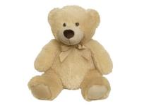 Opakowanie Miś z kokardką 15 cm ciemny brąz