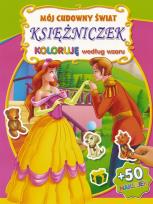 Okładka książki Mój cudowny świat księżniczek - różowa