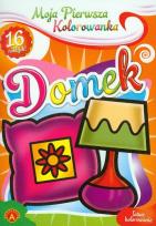Okładka książki Moja pierwsza kolorowanka - Domek ALEX