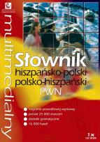 Okładka książki Multimedialny słownik hiszpańsko-polski polsko-hiszpański PWN