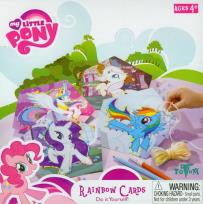 Opakowanie My little pony. Rainbow cards - sznurowane obrazki