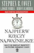 Okładka książki Najpierw rzeczy najważniejsze