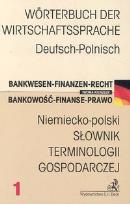 Okładka książki Niemiecko-polski Słownik terminologii gospodarczej