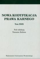 Opakowanie Nowa kodyfikacja prawa karnego t.29
