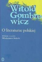 Okładka książki O literaturze polskiej