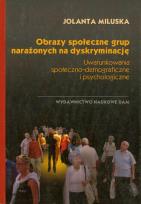 Okładka książki Obrazy społeczne grup narażonych na dyskryminację