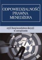 Opakowanie Odpowiedzialność prawna menedżera