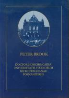 Opakowanie Peter Brook Doctor Honoris Causa Universitatis Studiorum Mickiewiczianae Posnaniensis