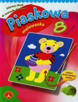 Okładka książki Piaskowa malowanka mini misiu ALEX