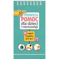 Okładka książki Pierwsza pomoc dla dzieci i niemowląt