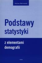 Okładka książki Podstawy statystyki z elementami demografii