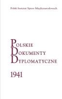 Okładka książki Polskie Dokumenty Dyplomatyczne 1941