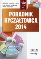 Okładka książki Poradnik ryczałtowca 2014
