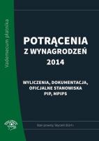 Opakowanie Potrącenia z wynagrodzeń 2014