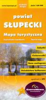 Okładka książki Powiat słupecki mapa turystyczna 1:80 000