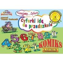 Okładka książki Poznajemy...Cyferki. Cyferki idą do przedszkola