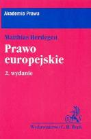 Okładka książki Prawo europejskie