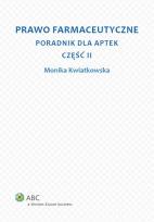 Okładka książki Prawo farmaceutyczne