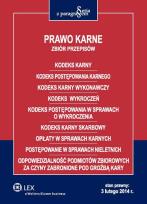 Okładka książki Prawo karne Zbiór przepisów