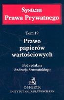 Opakowanie Prawo papierów wartościowych t.19