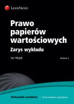 Okładka książki Prawo papierów wartościowych Zarys wykładu