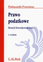 Okładka książki Prawo podatkowe