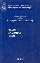 Opakowanie Prawo wczoraj i dziś