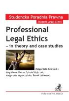 Okładka książki Professional Legal Ethics in theory and case studies