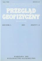 Opakowanie Przegląd Geofizyczny Rocznik L 2005 Zeszyt 3-4