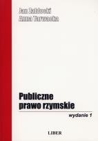 Okładka książki Publiczne Prawo Rzymskie