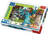 Okładka książki Puzzle 100 Uniwersytet Potworny TREFL