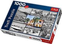 Okładka książki Puzzle 1000 Sopot kolaż TREFL