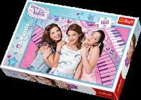 Okładka książki Puzzle 160 Violetta i przyjaciółki TREFL