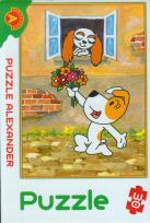 Opakowanie Puzzle 30 Reksio Zaloty ALEX