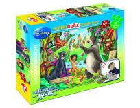 Opakowanie Puzzle dwustronne Księga Dżungli 108 + mazaki