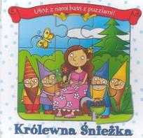 Okładka książki Puzzle Królewna Śnieżka