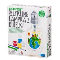 Okładka książki Recykling lampka z butelki 4M