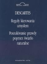 Okładka książki Reguły kierowania umysłem Poszukiwanie prawdy poprzez światło naturalne