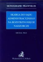Okładka książki Skarga do sądu administracyjnego na rozstrzygnięcie nadzorcze