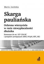 Okładka książki Skarga pauliańska
