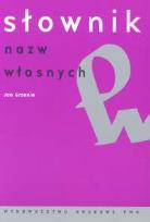 Okładka książki Słownik nazw własnych