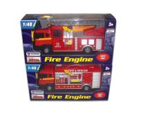 Opakowanie Straż Pożarna Scania światło dźwięk 1:48 + Wheelie